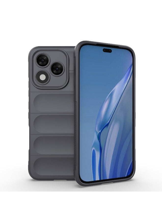 جولدن ماسك هونر 400 لايت (Honor 400 Lite) جراب حماية ماجيك (رمادي داكن) - Image 1